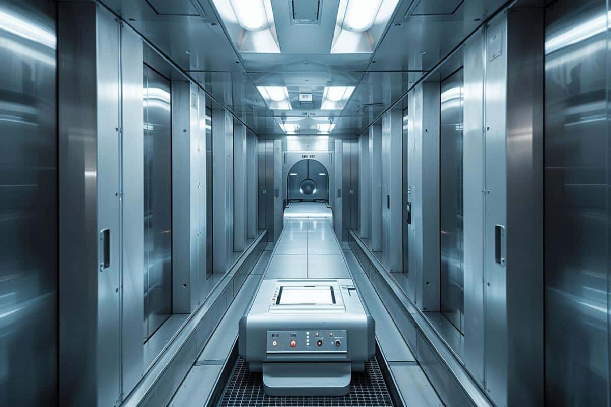 Déployer un scanner dans une chambre forte