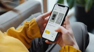 a mobile e commerce app offering exclusive flash sales to users, encouraging impulse purchases through notifications and countdown timers.